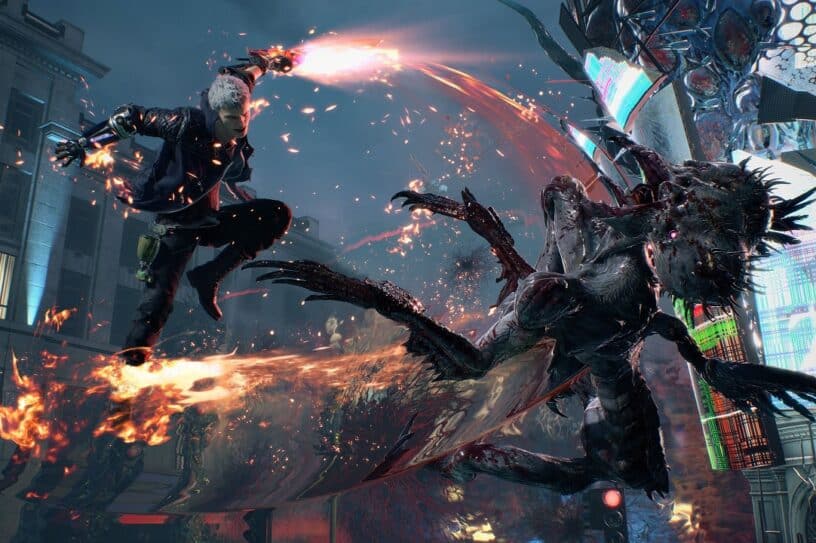 Devil May Cry 5 attack