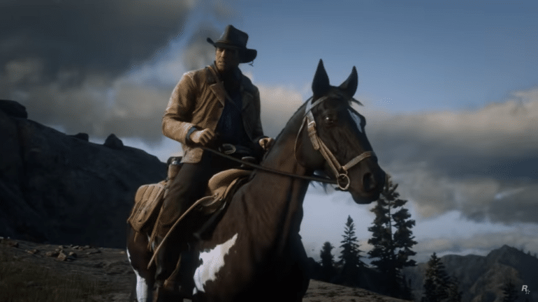 Red Dead Redemption 2 horseback riding