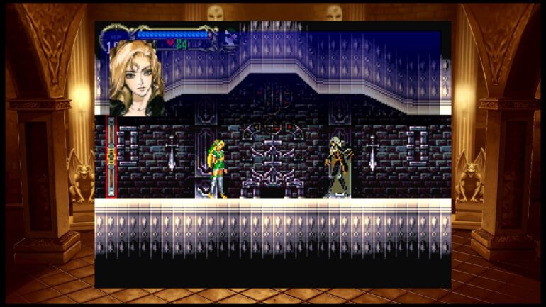 Castlevania Requiem Alucard meets young lady