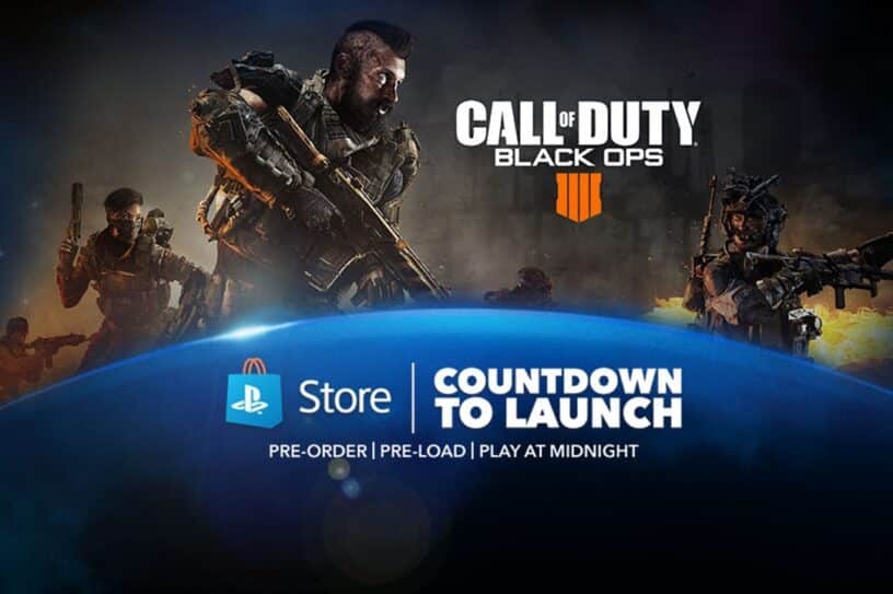 Call of Duty: Black Ops 4 Countdown to launch