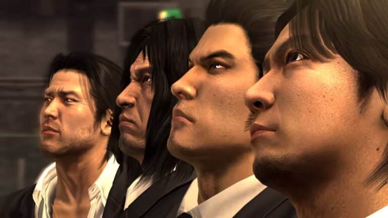 Yakuza 4 Four protagonists