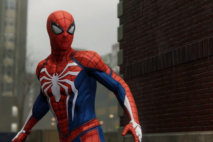 Marvel's Spider Man pose