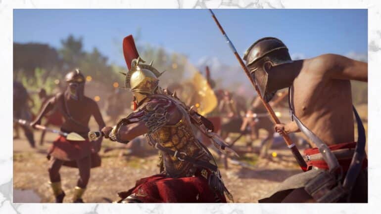 Assassin's Creed Odyssey fight