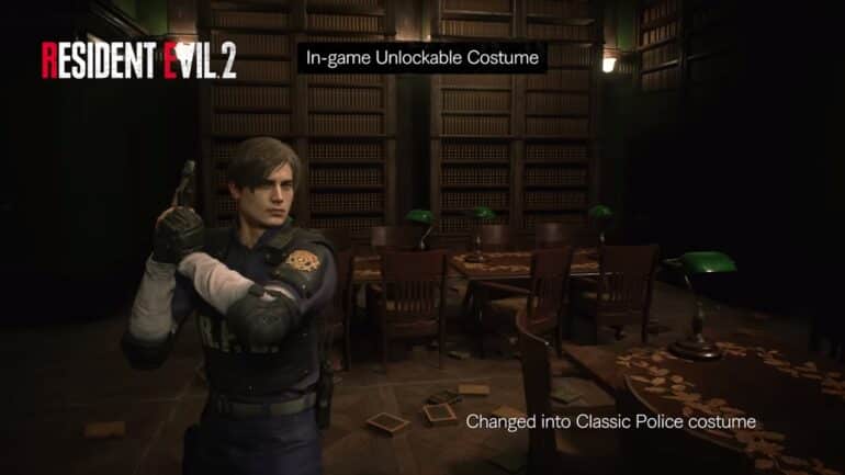 Resident Evil 2 Remake Classic Leon