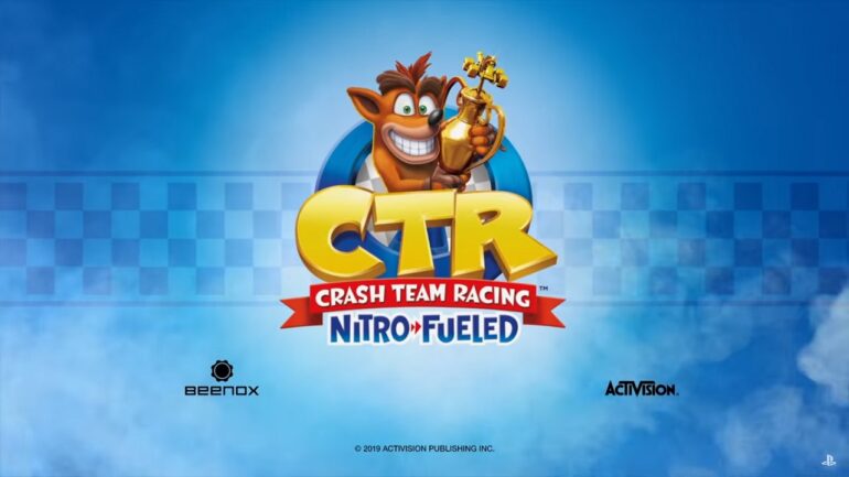 Crash Team Racing Nitro-Fueled title