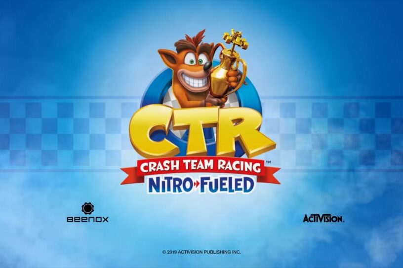 Crash Team Racing Nitro-Fueled title