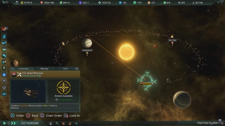 Stellaris: Console Edition galaxy