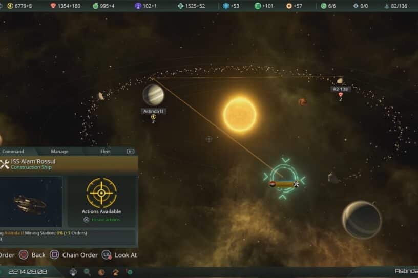 Stellaris: Console Edition galaxy