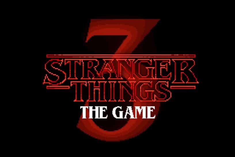 Stranger Things 3: The Game title