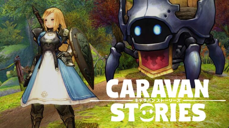 Caravan Stories title