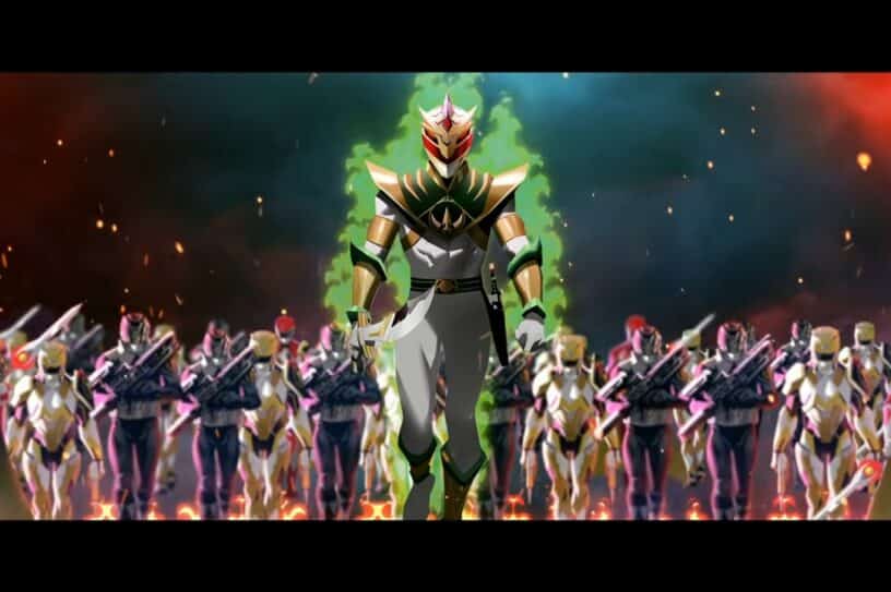 Power Rangers: Battle for the Grid Lord Drakkon with army