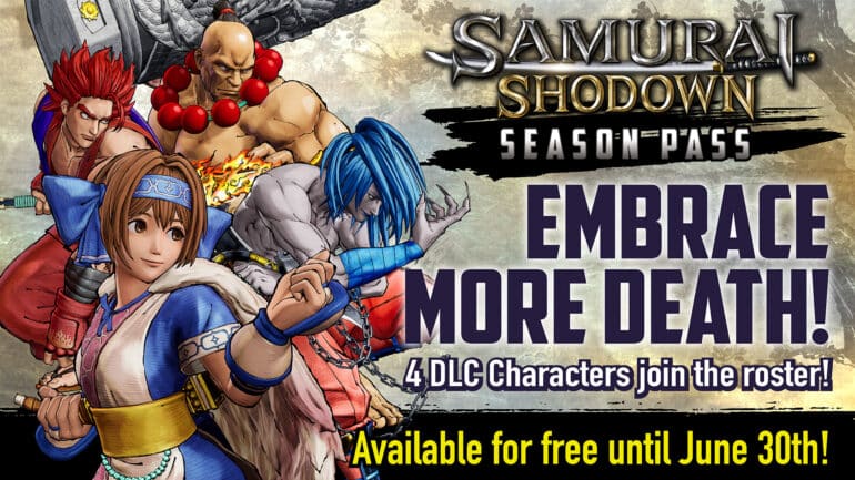 Samurai Shodown DLC characters