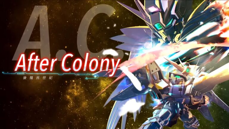 SD Gundam G Generation Cross Rays After Colony