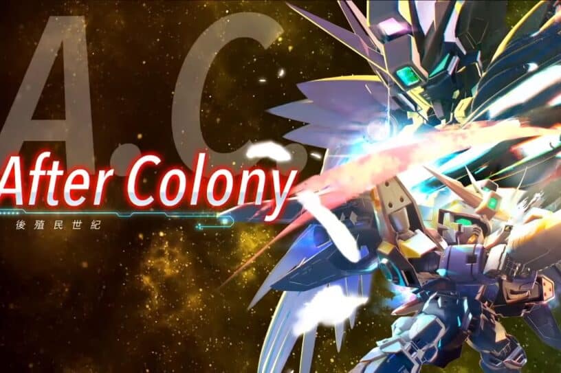 SD Gundam G Generation Cross Rays After Colony