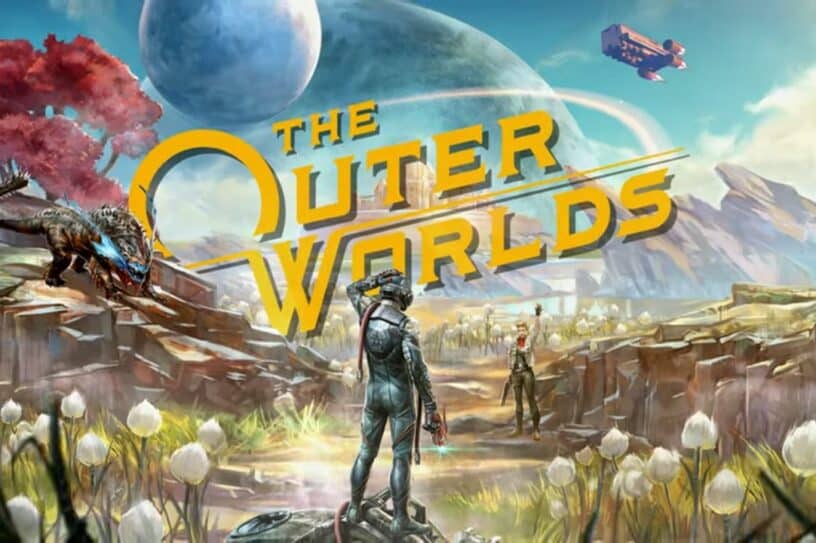 The Outer Worlds title screen