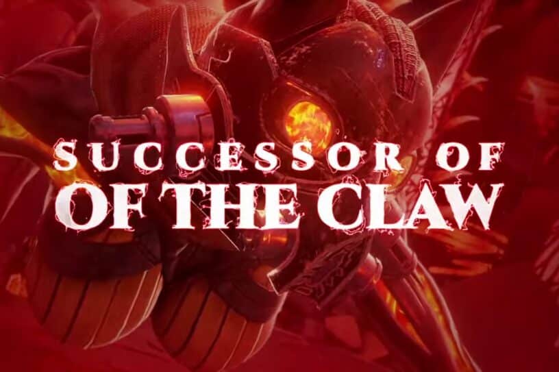 Code Vein successor of the claw