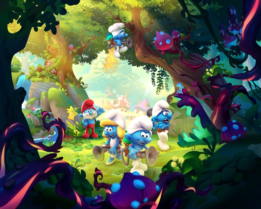 the smurfs vileaf mission playstation