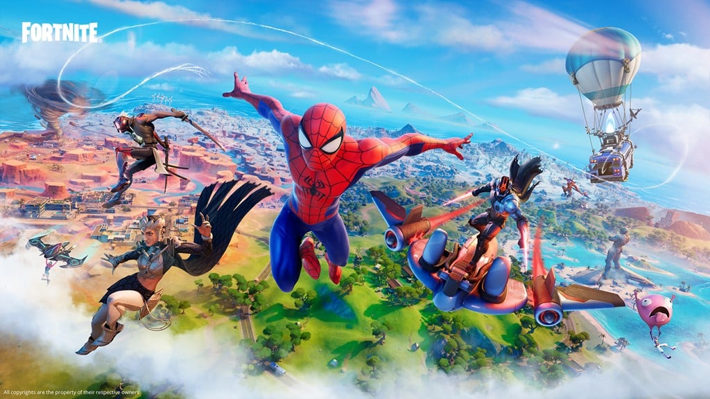 spider-man fortnite